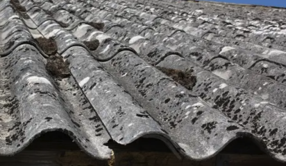 Er der asbest i mit eternittag?